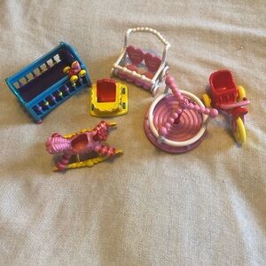 Vintage Galoob So Small Babies accessories lot